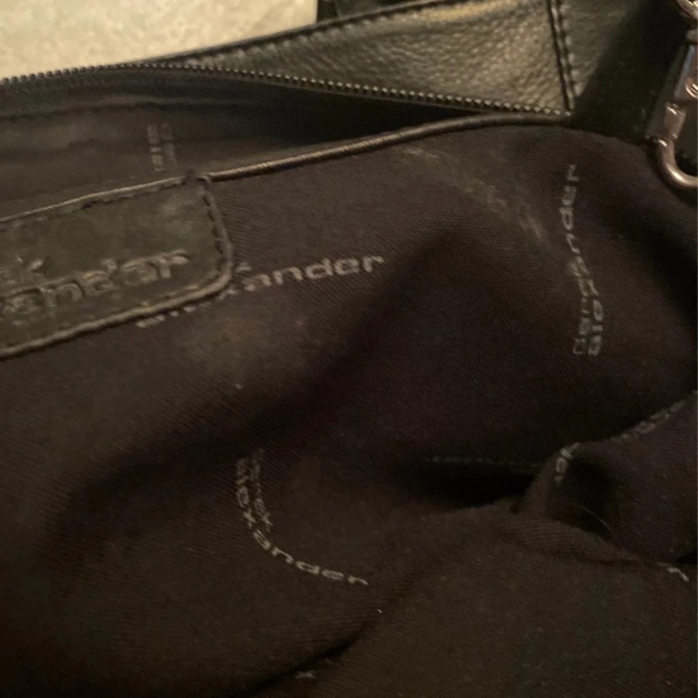 Black leather purse - Picture 9 of 9